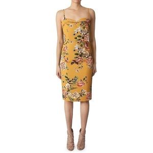Floral Print Sheath Dress